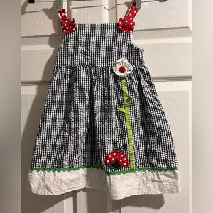 Emily rose 4t ladybug dress